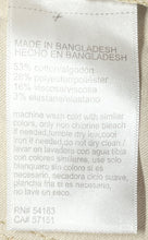 Load image into Gallery viewer, DKNY Jeans Womens Beige Flat Front Pockets Chino Shorts Size 14
