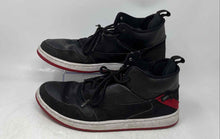 Load image into Gallery viewer, Nike Mens Air Jordan Fadeaway Black White Red Lace-Up Sneaker Shoes Size 11.5
