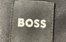 Load image into Gallery viewer, Hugo Boss Mens White Black Geometric Short Sleeve Crew Neck T-Shirt Size Large
