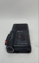 Load image into Gallery viewer, Sony M-425 Black Auto Shut Off Electret Condenser Microcassette-Corder No Tested
