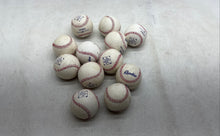 Load image into Gallery viewer, Lot Of 12 Pcs Baden Saf-BST White Red Stitch Official League Baseball T-Ball

