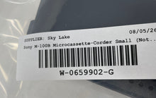 Load image into Gallery viewer, Sony M-100B Small Monaural Handheld Voice Microcassette Recorder Not Tested
