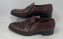 Load image into Gallery viewer, Florsheim Mens Brown Leather Moc Toe Slip-On Loafer Shoes Size 11 D
