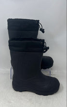Load image into Gallery viewer, Kamik Kids Snobuster1 Black Round Toe Pull-On Waterproof Snow Boots Size 1

