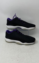 Load image into Gallery viewer, Nike Kids Air Jordan Future Low GG Black Purple Sneakers Shoes Size 9.5Y
