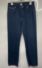 Load image into Gallery viewer, Calvin Klein Womens Blue Rinse Wash Denim Low Rider Straight Leg Jeans Size 8
