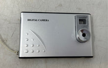 Load image into Gallery viewer, Silver Portable Credit Card Size Slim Compact Digital Camera Not Tested
