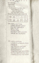 Load image into Gallery viewer, Forever 21 Womens White Denim Cotton Studded Cut-Off Shorts Size Medium

