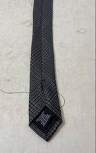 Load image into Gallery viewer, Perry Ellis Portfolio Mens Gray Plaid Adjustable Long Formal Designer Tie
