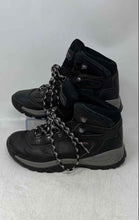 Load image into Gallery viewer, Columbia Womens Newton Ridge Plus Black Leather Lace-Up Hiking Boots Size 7

