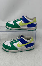 Load image into Gallery viewer, Nike Kids Dunk Low SE Multicolor Low Top Slip-On Sneaker Shoes Size 9C
