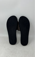 Load image into Gallery viewer, Michael Kors Womens Wade Brown Signature Print Open Toe Flat Slide Sandals Sz 8M
