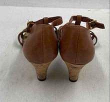 Load image into Gallery viewer, Authentic Lauren Ralph Lauren Womens Harleen Brown Ankle Strap Sandals Size 6.5B
