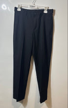 Load image into Gallery viewer, Savane Mens Black Straight Leg Pockets Dress Pants Size 30x30 With Tag
