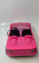 Load image into Gallery viewer, Mattel DVX59 Barbie Glam Pink Convertible Doll 2-Seats Push Car With Seat Belts
