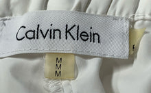 Load image into Gallery viewer, Calvin Klein Womens White Pull On Pockets Elastic Waist Ankle Pants Size M

