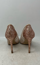 Load image into Gallery viewer, BCBGeneration Womens Hivana Pink Glitter Studded High Pump Heels Size 7.5M
