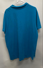 Load image into Gallery viewer, U.S. Polo Assn. Mens Blue Short Sleeve Collared Golf Polo Shirt Size XXL
