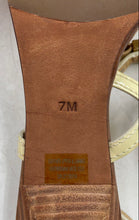 Load image into Gallery viewer, Authentic Tory Burch Womens Kailey Ivory Bow Kitten Heel Slingback Sandals Sz 7M
