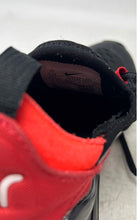Load image into Gallery viewer, Nike Boys Air Max 270 943345-025 Red Black Low Top Lace-Up Running Shoes Sz 4.5Y

