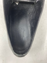 Load image into Gallery viewer, Coach Mens Black Leather Square Toe Lace-Up Derby Dress Shoes Size 9.5
