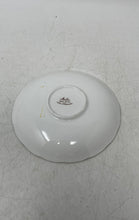 Load image into Gallery viewer, Set Of 2 Pcs Melba White Rust Ferns Bone China Round Shape Tea Cup &amp; Saucer Set
