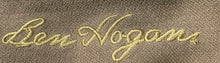 Load image into Gallery viewer, Ben Hogan Mens Khaki Silk Short Sleeve Camp Collar Button-Up Shirt Size Medium
