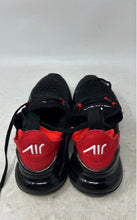 Load image into Gallery viewer, Nike Boys Air Max 270 943345-025 Red Black Low Top Lace-Up Running Shoes Sz 4.5Y
