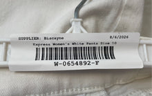 Load image into Gallery viewer, Express Womens White Mid Rise Pockets Skinny Leg Jeans Size 10
