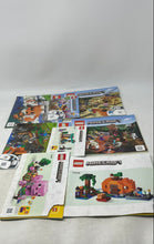 Load image into Gallery viewer, Lot Of 8 Pieces Lego Minecraft Mixed Building Toy Instruction Manual Books
