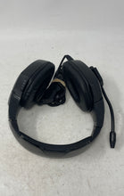 Load image into Gallery viewer, Black Wired Over The Ear Gaming Headphones With Microphone Not Tested
