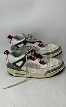 Load image into Gallery viewer, Nike Mens Jordan Spizike Low White Red Lace-Up Low Top Sneaker Shoes Size 9.5
