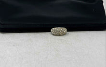 Load image into Gallery viewer, Vintage MM Womens Black Crystal Embellished Snap Evening Clutch Purse
