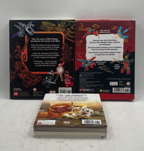 Load image into Gallery viewer, Lot Of 3 Pcs Lego Mixed Ninjago Encyclopedia Hardcover Books Missing Figurines
