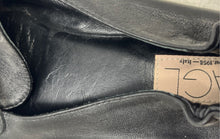 Load image into Gallery viewer, AGL Womens Black Leather Slip-On Round Toe Penny Loafer Shoes Size EUR 40 1/2
