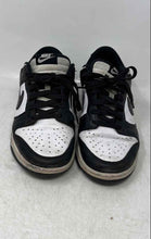 Load image into Gallery viewer, Nike Womens Dunk Low White Black Leather Lace-Up Sneaker Shoes Size 9.5

