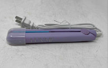 Load image into Gallery viewer, Luvme Purple Mini 2-In-1 Curling Iron Hair Straightener No Tested
