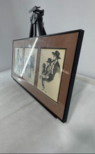 Load image into Gallery viewer, Signed Artwork Framed Pencil Illustration Trio By Douglas Ratchford Print
