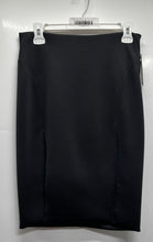 Load image into Gallery viewer, Guess Womens Black Back Zip Knee Length Straight &amp; Pencil Skirt Size L With Tag
