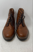 Load image into Gallery viewer, Madden By Steve Madden Mens Brown Leather Lace-Up Ankle Boots Size 13
