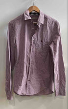 Load image into Gallery viewer, Authentic Burberry Brit Mens Red Gingham Cotton Long Sleeve Button-Up Shirt Sz S
