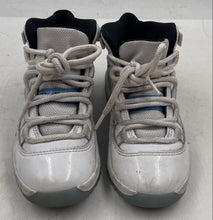 Load image into Gallery viewer, Authentic Nike Kids Air Jordan 11 378039-104 White Blue Sneakers Shoes Size 11C
