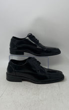 Load image into Gallery viewer, Giorgio Venturi Mens 6970 Black Leather Square Toe Oxford Dress Shoes Size 8
