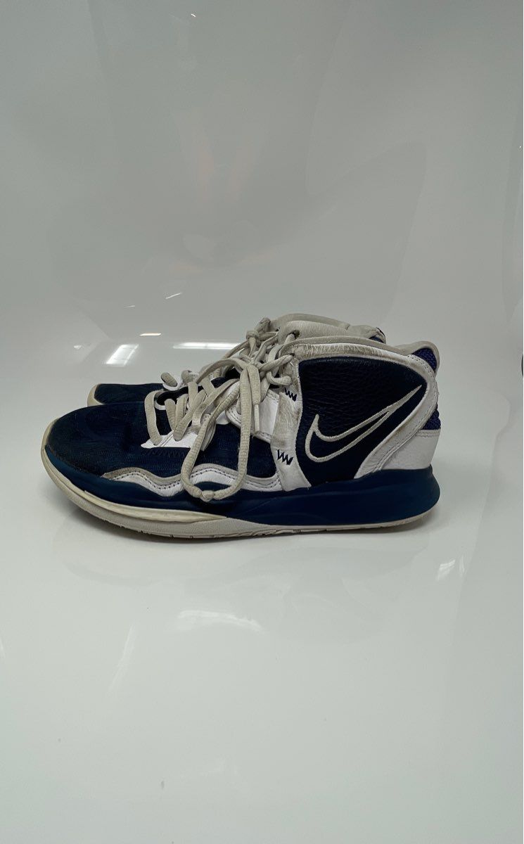 Nike Mens Kyrie Infinity TB DO9616-400 White Blue Lace-Up Sneaker Shoes Size 5.5