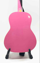 Load image into Gallery viewer, Delentante Daisy Rock Pink 6 String Right Handed Beginner Acoustic Guitar
