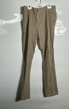 Load image into Gallery viewer, Massimo Dutti Mens Beige Printed Pleated Front Slash Pocket Dress Pants Size 30

