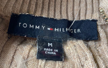Load image into Gallery viewer, Tommy Hilfiger Womens Beige Long Sleeve Pullover Sweater Size Medium
