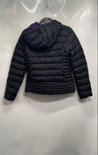 Load image into Gallery viewer, American Eagle Outfitters Womens Black Long Sleeve Hooded Puffer Jacket Size S/P
