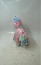 Load image into Gallery viewer, Dan Dee Collector's Choice Pink Silver Sparkly Unicorn Plush Toy
