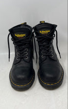 Load image into Gallery viewer, Dr. Martens Mens AirWair Black Lace-Up Steel Toe Combat Boots Size 5 1/2
